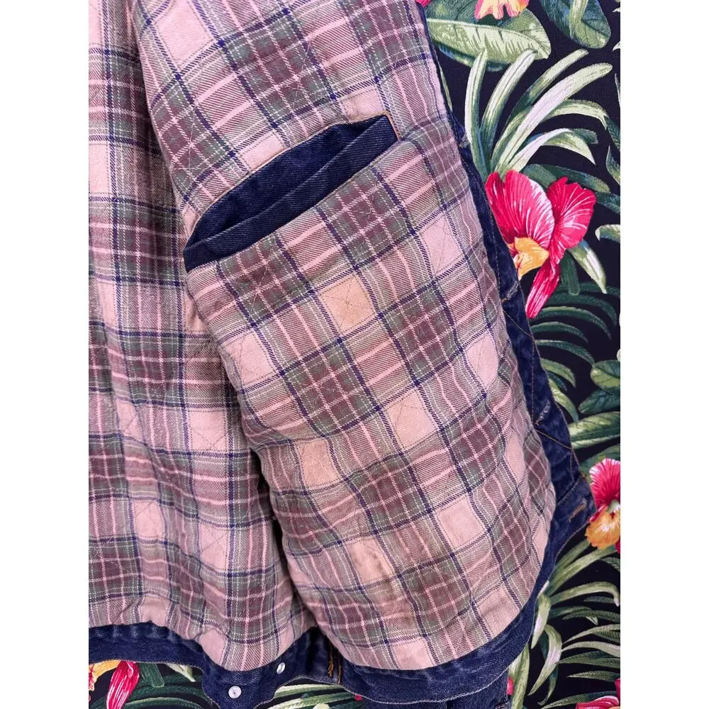 Vintage Monte Carlo Polo And Jockey Club Jean Jacket Size2XL